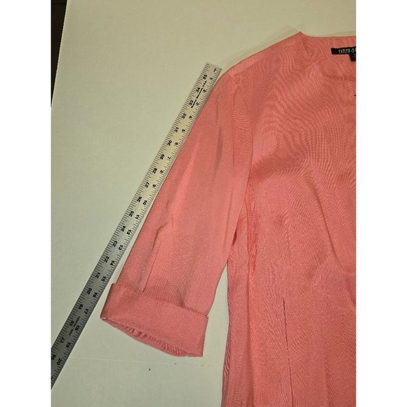 Evelyn & Arthur Women's Coral Pink 2 Piece Pant Suit Set Size‎ 8 - Picture 11 of 11